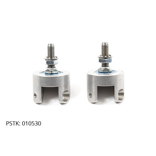 Castor and Nut 2 pack part # 010530 for Hiretech floor sander