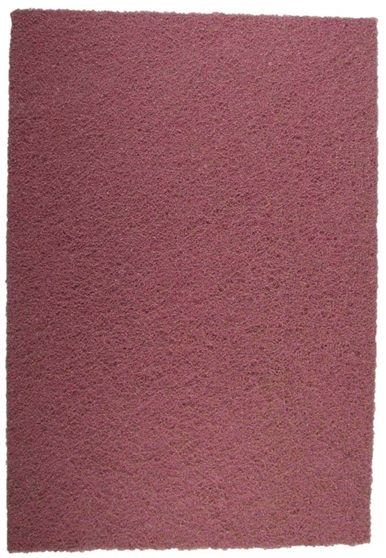 Hand Pads 6" x 9" Maroon Very Fine 320 Grit