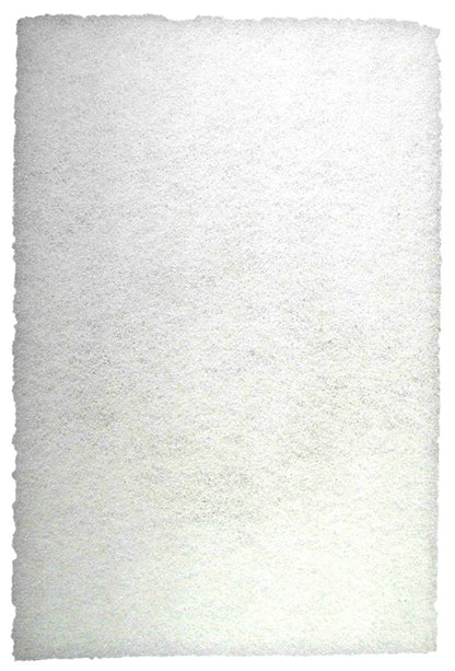 Hand Pads 6" x 9" White Cleaning