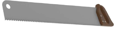 Danish tool 190 Hand Saw gray label 24"