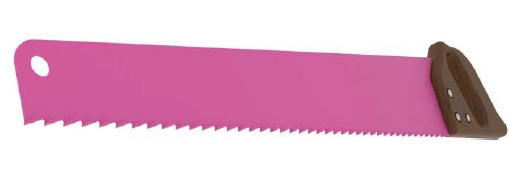 Outil danois 198 Hand Saw Pink label 24" 